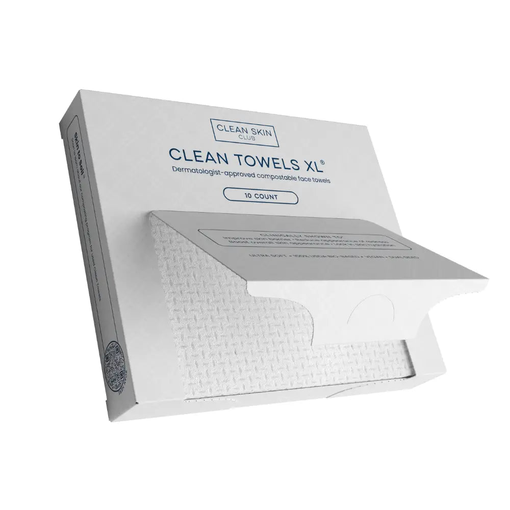Clean Towels XL Travel, Disposable Face Towels (10 Count)