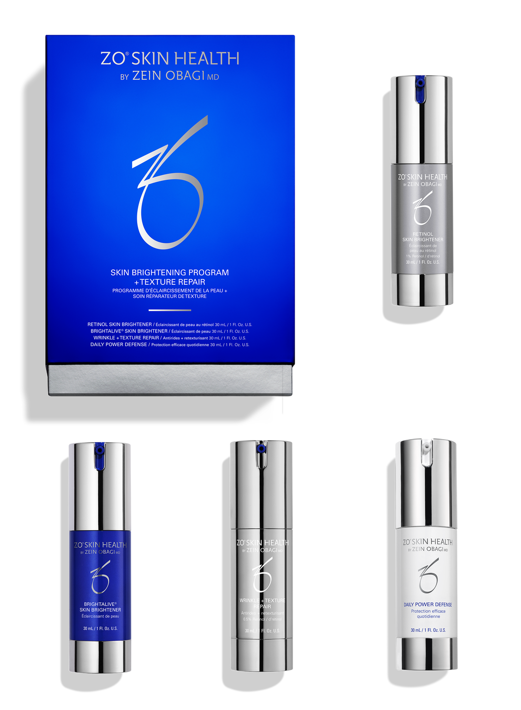 Skin Brightening Program + Texture Repair Kit
